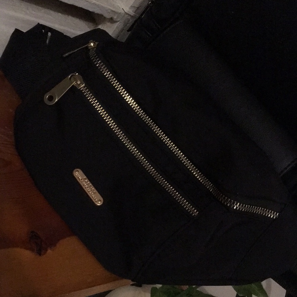 Adorable black fanny pack